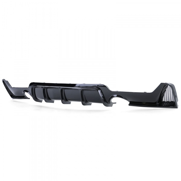 Diffuseur Echappement arriere BMW serie 4 F32 F33 F36 double sortie - chrome