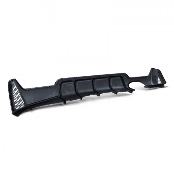 Diffuseur arriere BMW serie 4 F32 F33 F36 simple sortie double - noir carbone