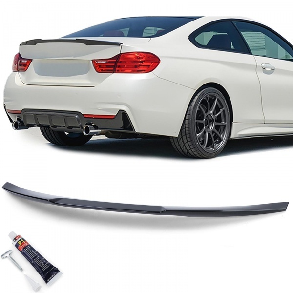 Becquet spoiler de coffre - BMW Serie M4 F82 - 14-21 - noir brillant
