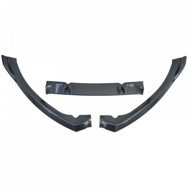 Spoiler lame avant - AUDI A5 8T facelift - look sport carbone - 11-17