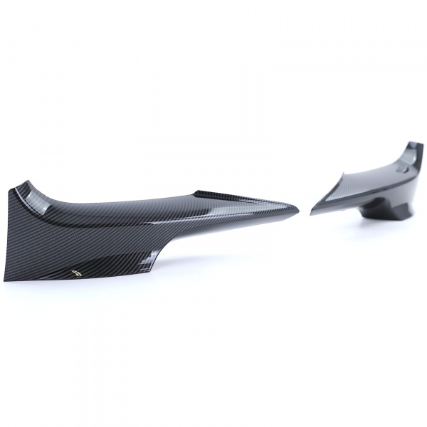 2 Splitters pour pare choc M - BMW Serie 3 E92 E93 06-10 - carbone brillant