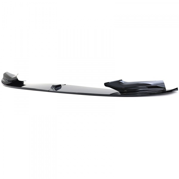 Spoiler lame pare choc - BMW Serie 5 F10 F11 10-17 - look mperf - noir brillant
