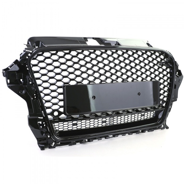 Grille calandre Audi A3 8V - look RS3 quattro - Noir - PDC
