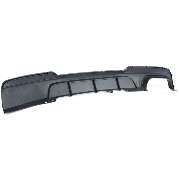 Diffuseur arriere BMW serie 5 F10 F11 sortie double look mperf - brillant