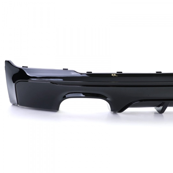 Diffuseur arriere BMW serie 2 F22 F23 sortie double gauche - mperf brillant