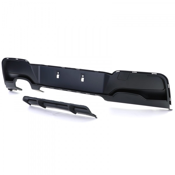 Diffuseur arriere BMW serie 1 F20 F21 phase 1 double sortie gauche - Mat