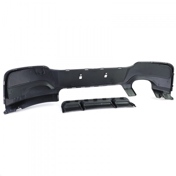 Diffuseur arriere BMW serie 1 F20 F21 phase 1 double sortie gauche - Mat
