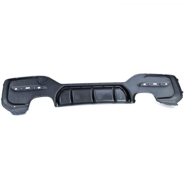 Diffuseur arriere BMW serie 1 F20 F21 phase 2 LCI double sortie - brillant