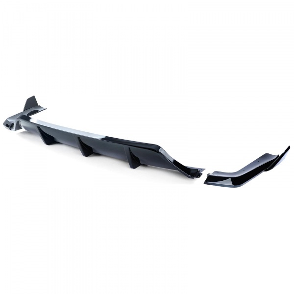 Diffuseur arriere BMW X5 F15 13-18 look Mperf - noir Brillant
