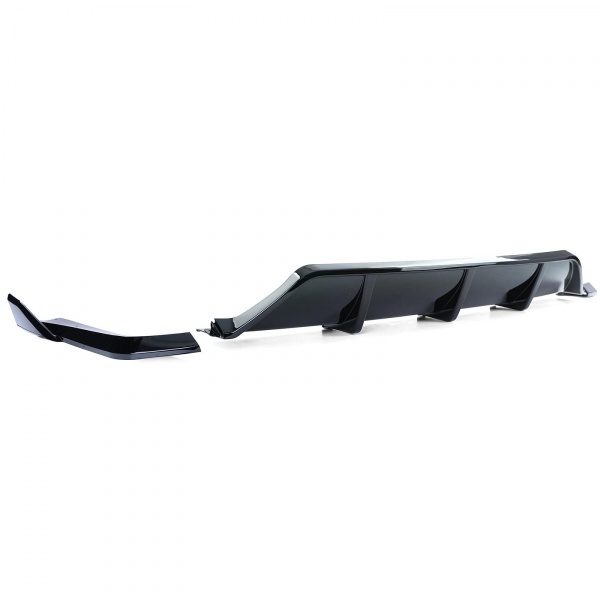 Diffuseur arriere BMW X5 F15 13-18 look Mperf - noir Brillant