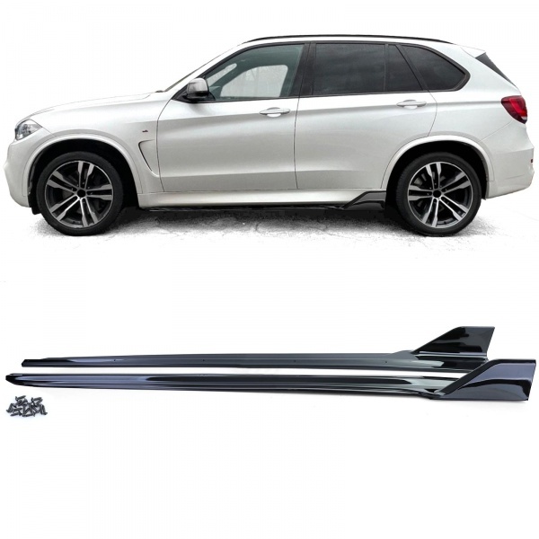 Bas de caisse - jupes - BMW X5 M F15 13-18 look performance - brillant