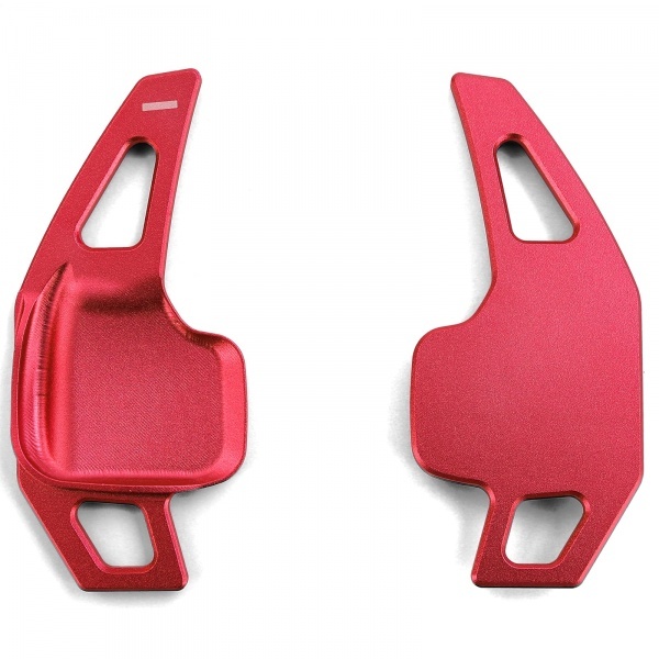 Palettes volant Alu Rouge BMW F20 F22 F45 F30 F31 F32 F33 F10 F11 F48 F26 F15 F16