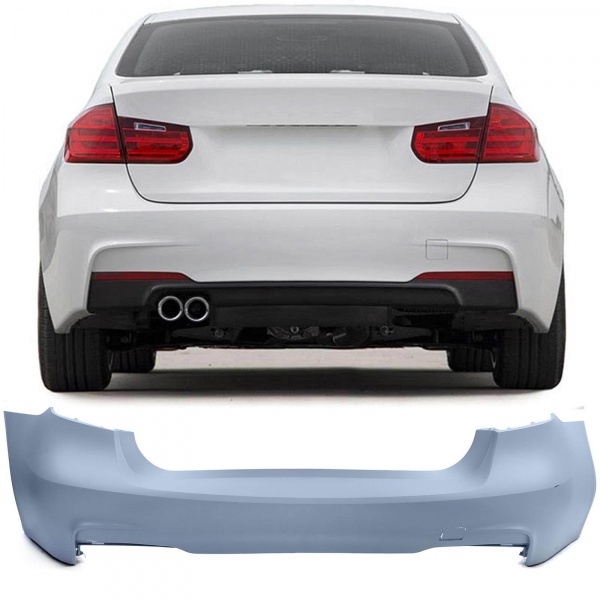 Pare choc arriere BMW Serie 3 F30 11-19 - Mtech - sans diffuseur