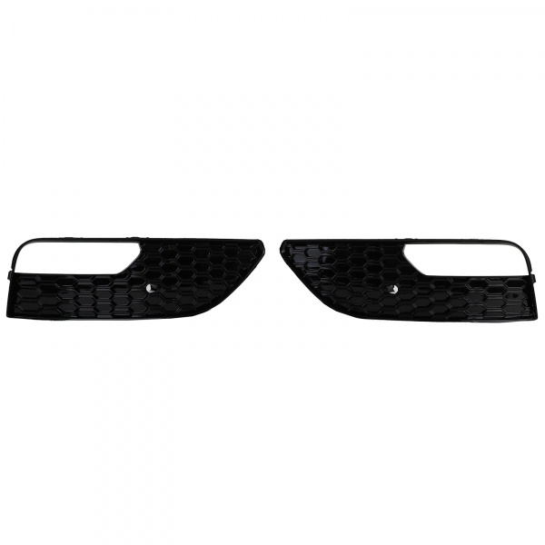 Grilles antibrouillard Audi A3 8V 2012 -2016 - look RS3 noir brillant