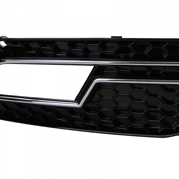 Grilles antibrouillard Audi A4 B8 facelift 11-15 - Noir brillant - look RS4