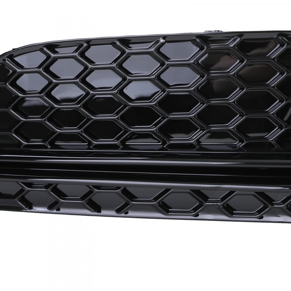 Grilles antibrouillard Audi A6 C7 11-14 - Noir brillant - look RS