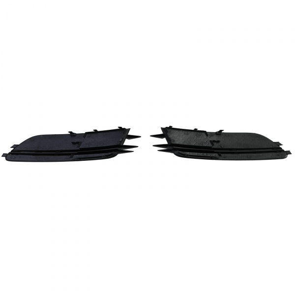 Grilles antibrouillard Audi A6 C7 11-14 - Noir brillant - look RS