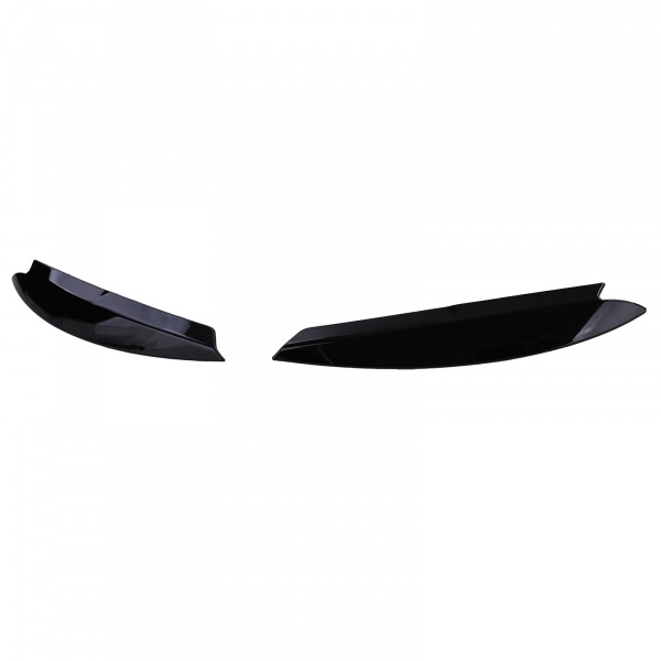 2 Paupieres de phares VW Polo 9N3 05-09 - noir brillant