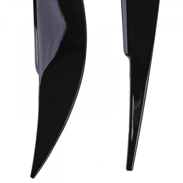 2 Paupieres de phares BMW Serie 4 F32 F33 F36 - noir brillant