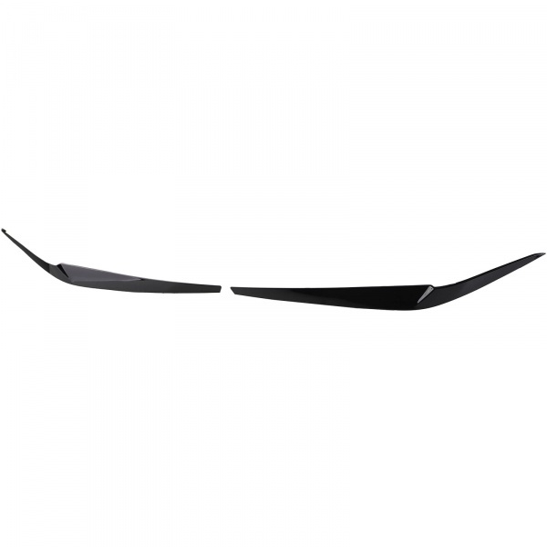 2 Paupieres de phares BMW Serie 5 G30 G31 - noir brillant