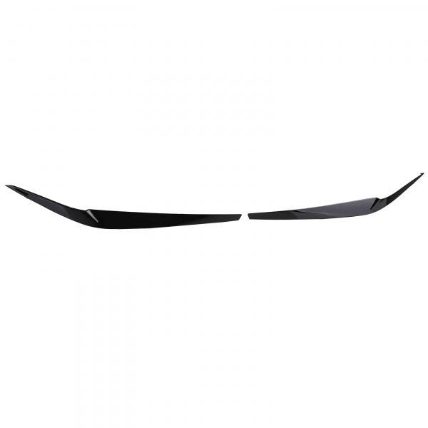 2 Paupieres de phares BMW Serie 5 G30 G31 - noir brillant