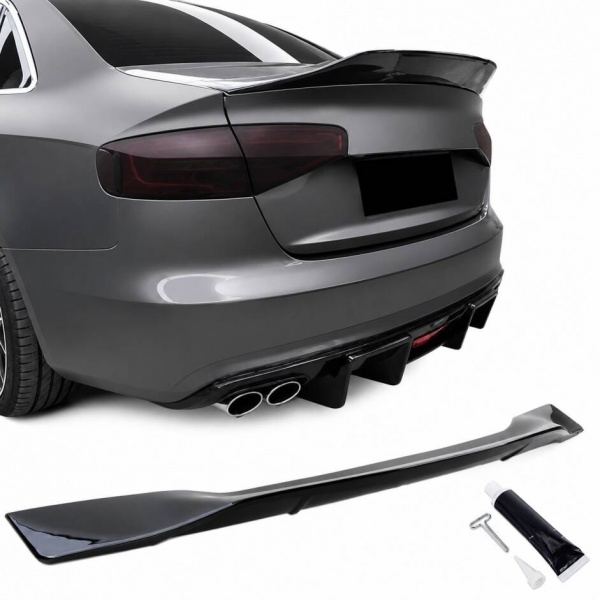 Becquet de coffre Performance noir brillant - Audi A4 B8 Berline 07-15