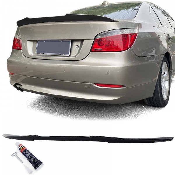 Aileron de coffre - BMW Serie 5 E60 03-10 - noir brillant