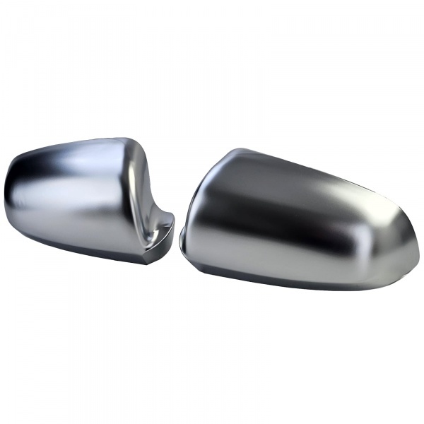 Coques retroviseur Chrome Mat pour Audi A3 8P A4 B6 B7 A6 C6