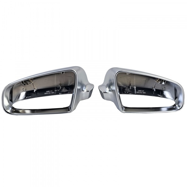 Coques retroviseur Chrome Mat pour Audi A3 8P A4 B6 B7 A6 C6