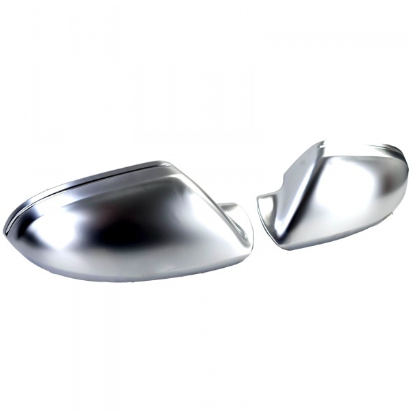 Coques retroviseur Chrome Mat pour Audi A6 C7 sans assistant - 11-18