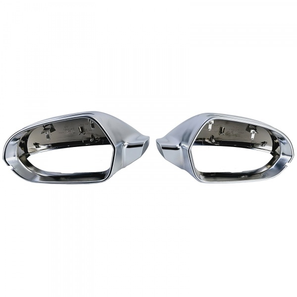 Coques retroviseur Chrome Mat pour Audi A6 C7 sans assistant - 11-18