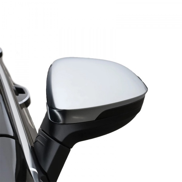 Coques retroviseur Chrome Mat pour VW GOLF 8 + ID3 - look GTI
