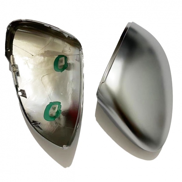 Coques retroviseur Chrome Mat pour VW GOLF 8 + ID3 Assist - look GTI
