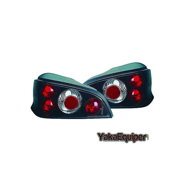 2 Feux arriere Peugeot 106 96-03 - Noir