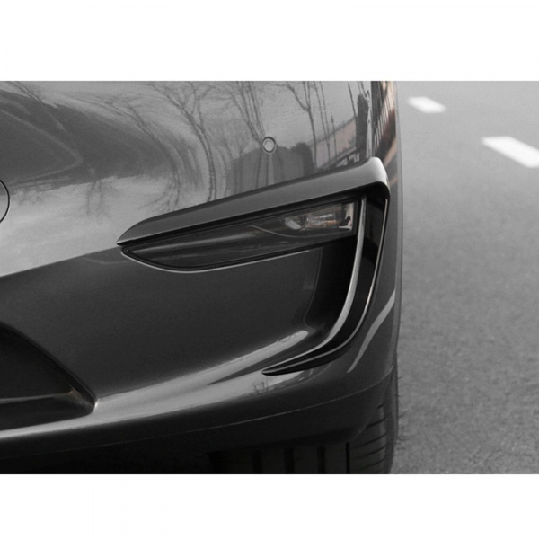 Enjoliveurs antibrouillards - Noir Brillant - Tesla Model 3