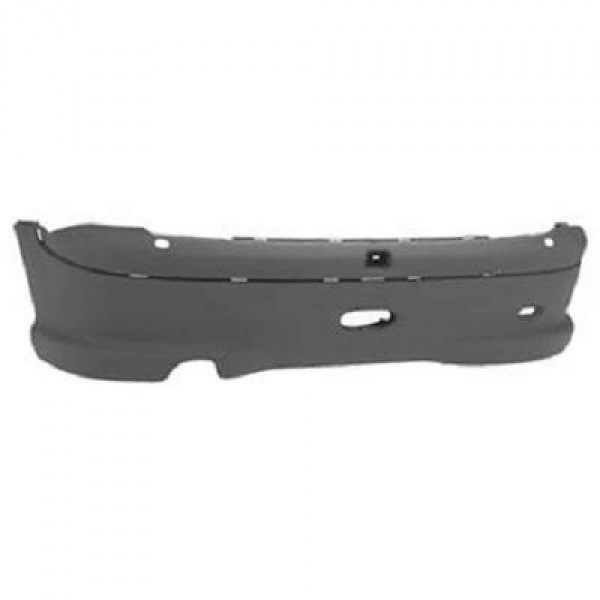 Pare choc arrière apprêté pour Peugeot 206 00-09