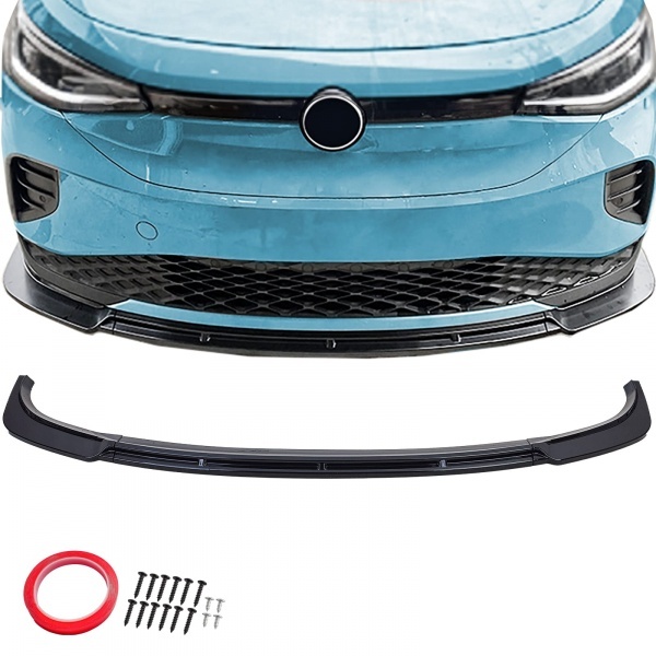 Spoiler lame avant - VW ID.4 - noir brillant