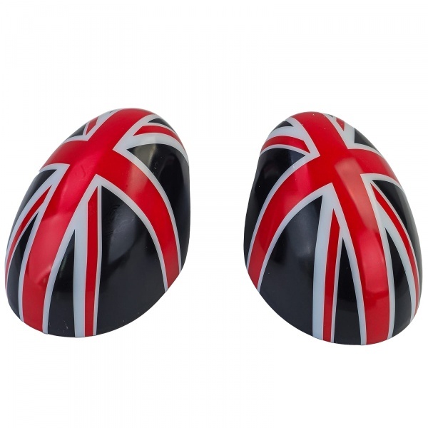 Coques retroviseur Noir Rouge Mini F54 F55 F56 F57 13-18 - look Union