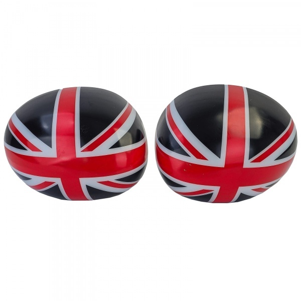 Coques retroviseur Noir Rouge Mini F54 F55 F56 F57 13-18 - look Union