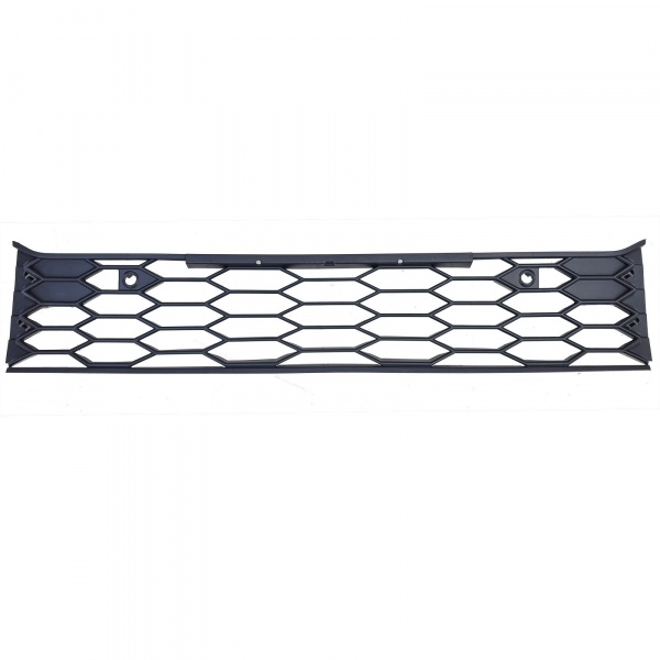 Jeu de grilles de pare choc avant nid d’abeille noir mat pour VW Golf 8 GTI / GTD 19-24