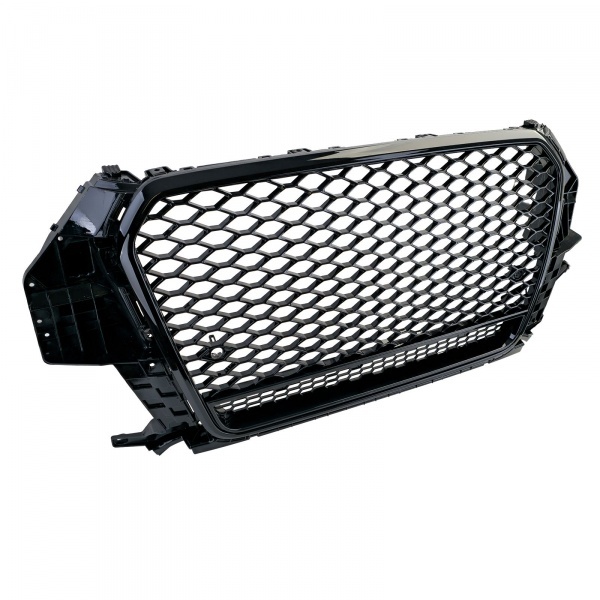 Grille calandre Audi Q3 11-14 - look quattro RSQ3 - Noir Laqué - PDC