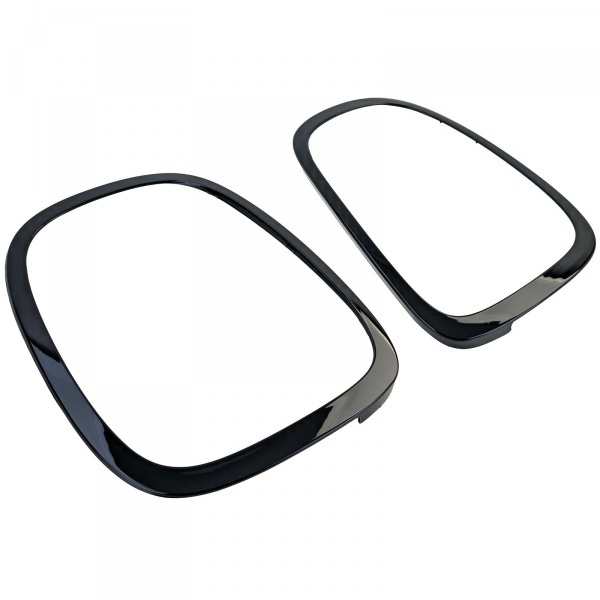 Entourages de feux Mini Cooper F55 F56 F57 - 14-21  - Noir Brillant