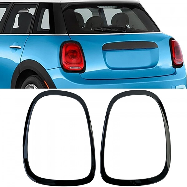 Entourages de feux Mini Cooper F55 F56 F57 - 14-21  - Noir Brillant