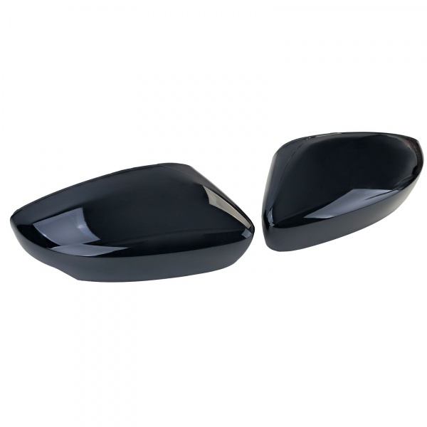 2 coques de retroviseur Skoda Fabia NJ 14-22 - Noir Brillant