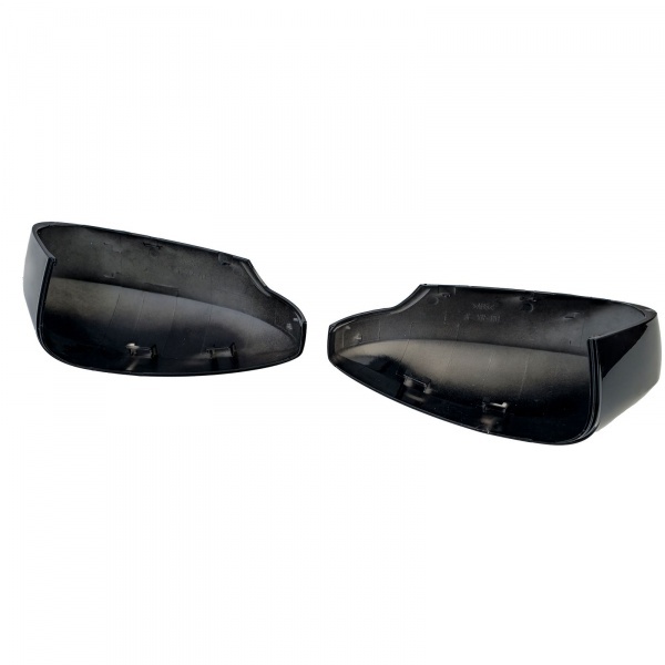 2 coques de retroviseur Skoda Fabia NJ 14-22 - Noir Brillant