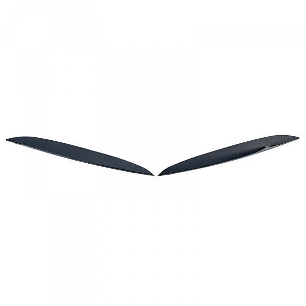2 Paupieres de phares noir brillant pour VW Golf 4 97-03