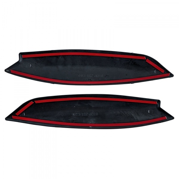 2 Paupieres de phares noir brillant pour VW Golf 5 03-08