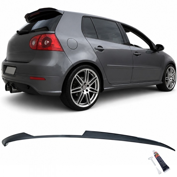 Becquet de toit sport noir brillant pour VW Golf 5 03-08