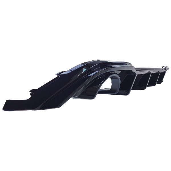 Diffuseur arrière look Performance noir brillant pour VW Golf 8 GTI 19-23