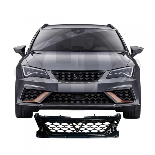 Grille calandre Seat LEON 5F 12-20 look cupra R - Noir